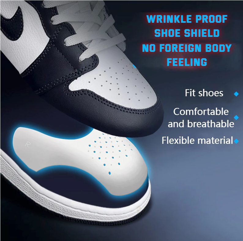 Pair Sneaker Shoe Anti Crease Protector Decreaser Toe Force Creasing Shoes Cover - view 5
