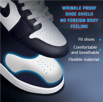 Pair Sneaker Shoe Anti Crease Protector Decreaser Toe Force Creasing Shoes Cover - view 5