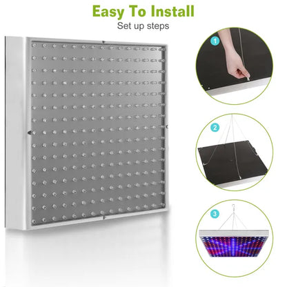 LED Grow Light Full Spectrum Hanging 225 LEDs Plant Grow Lamp Indoor Grow Light - view 2