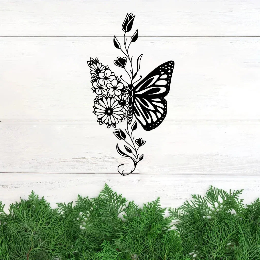 Vintage Sunflower iron Wall Art Hand Forged Botanical Garden Decor for Multiple Rooms - view 6