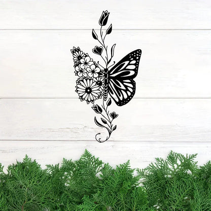 Vintage Sunflower iron Wall Art Hand Forged Botanical Garden Decor for Multiple Rooms - view 6
