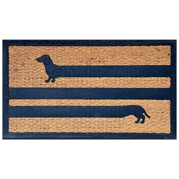 Funny Coir Doormat Hello There Welcome Front Porch Decor Doormat For The Entrance Way Outdoor With Heavy-Duty Non Slip