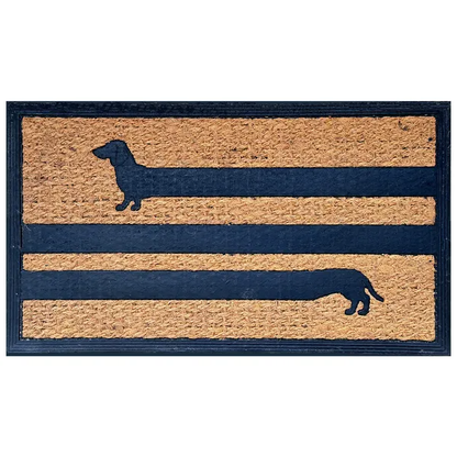 Funny Coir Doormat Hello There Welcome Front Porch Decor Doormat For The Entrance Way Outdoor With Heavy-Duty Non Slip