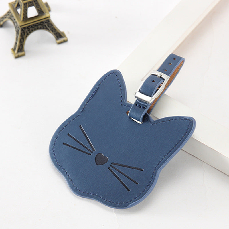 Creative Leather Luggage Tags Suitcase Hangtags - view 10