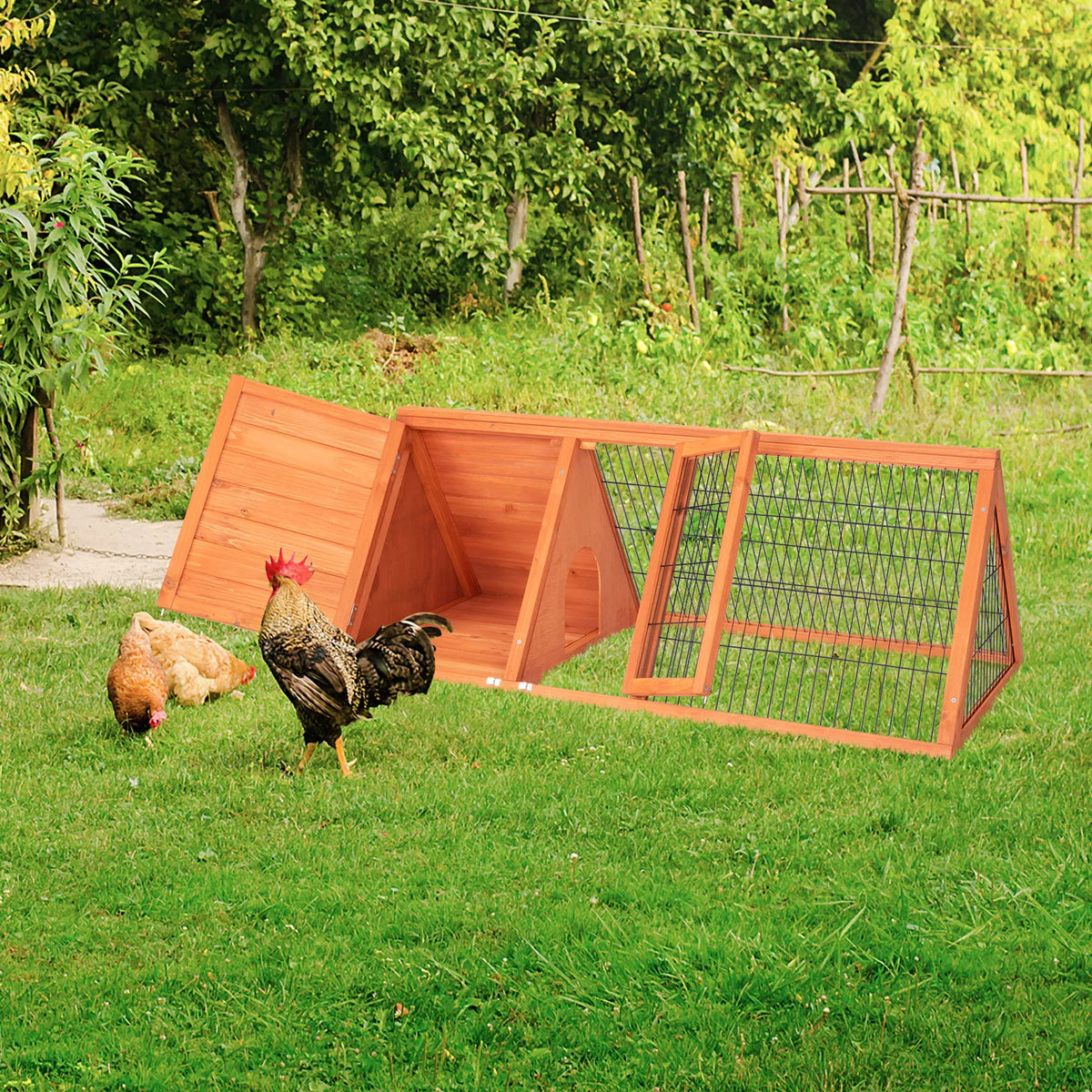 50" Wooden Rabbit Guinea Pig Hutch Wooden Rabbit Guinea Pig House - view 10