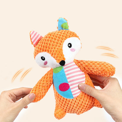 Interactive Dog Toys For Aggressive Chewers Dog Squeaky Toys Pet Grinding Teeth Plush Toy - view 5