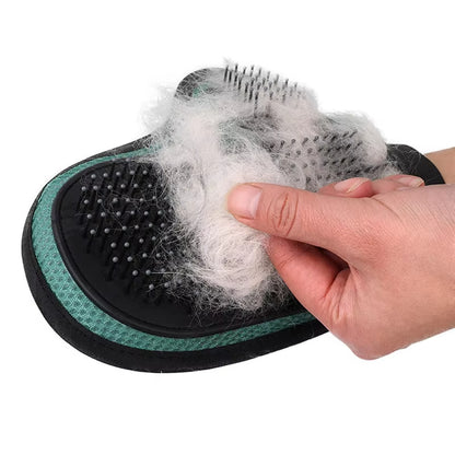 Cat Hair Removal Glove Pet Supplies Bath Massage Jerking Gloves Cat Dog Massage Bathing Cleaning Grooming Supplies - view 2