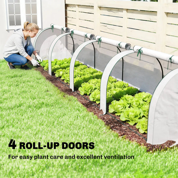 Garden Bed With Mini Greenhouse - view 2