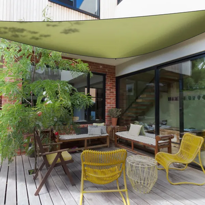 9.84ft Shade Sail Patio Cover Shade Canopy Camping Sail Awning Sail Sunscreen Shelter Triangle Cover - view 5