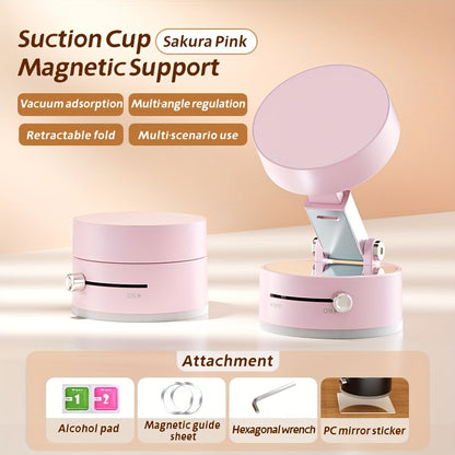 Ultra Magnetic Phone Holder Foldable Car Phone Mount Dashboard Phone Bracket 360 Degree Rotation Vacuum Suction Cup GPS - view 8