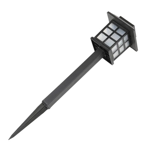 8pcs White LED Solar Lantern Torch Light Garden Landscape Lighting - view 2
