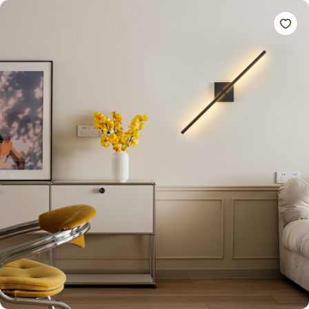 28 2-Pack Modern LED Wall Sconce, Minimalist Indoor Wall Light Fixtures, Black Matte Finish For Living Room, Bedroom - view 2