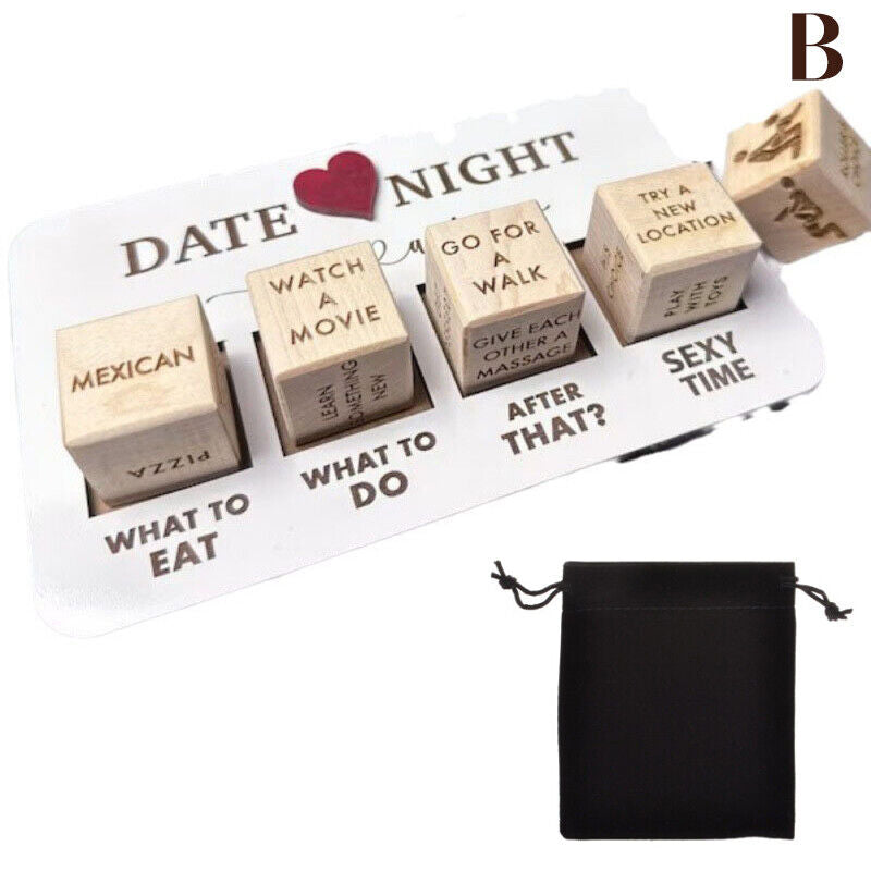 Date Night Dice After Dark Edition Date Night Wooden Dice Game For Couples Fun - view 3