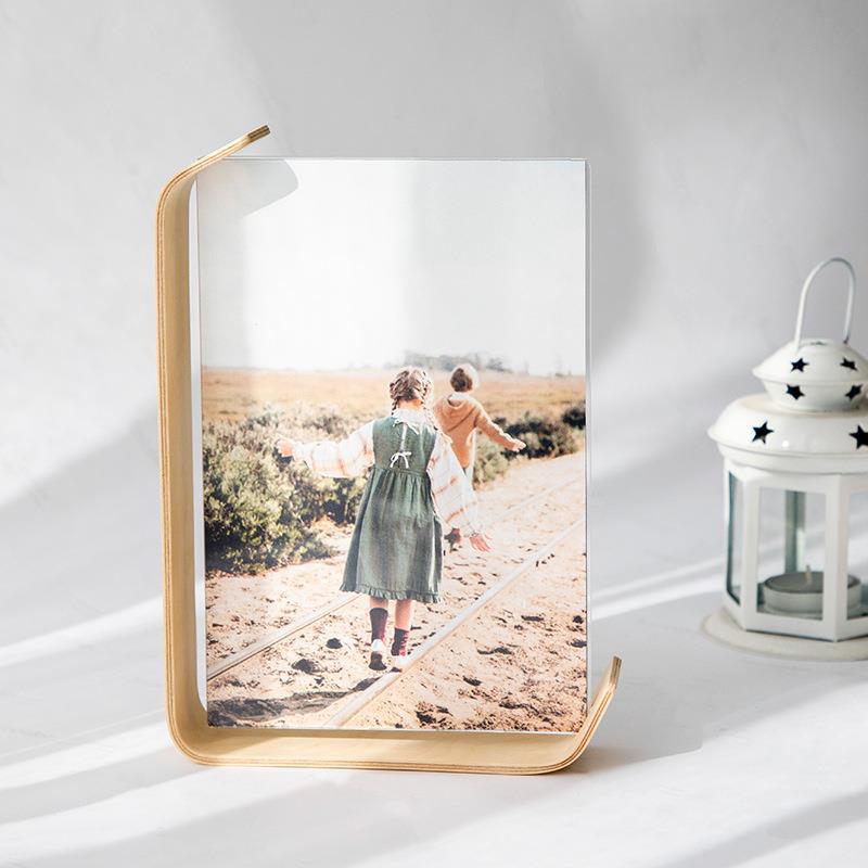 Acrylic Wooden Photo Frame Herbarium Display Frame Calendar DIY Frame Photo Frames For Wedding Party Picture Frame - view 2