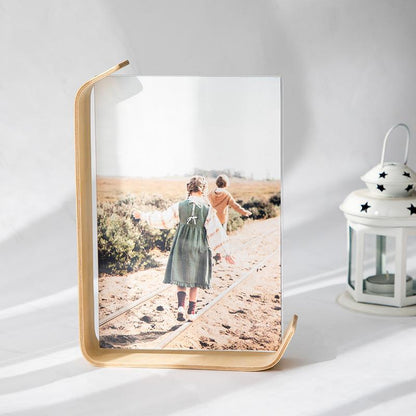 Acrylic Wooden Photo Frame Herbarium Display Frame Calendar DIY Frame Photo Frames For Wedding Party Picture Frame - view 2